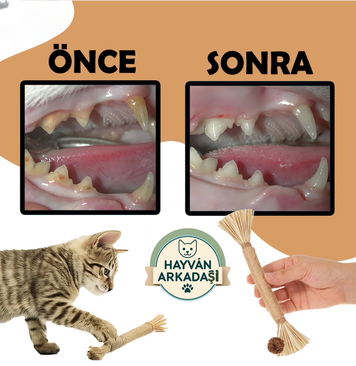Hayvan Arkadaşı® Doğal Çiğneme Çubuğu